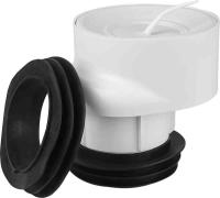 Avloppsstos för WC excentrisk, offset 30 mm, Faluplast